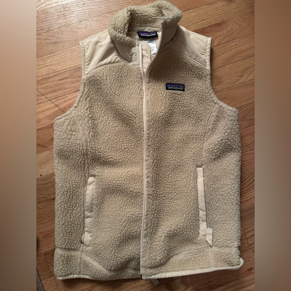Patagonia retro x Sherpa vest women's M